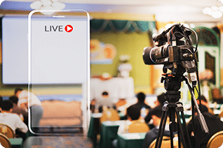 diffusion en direct vidéo à faible latence