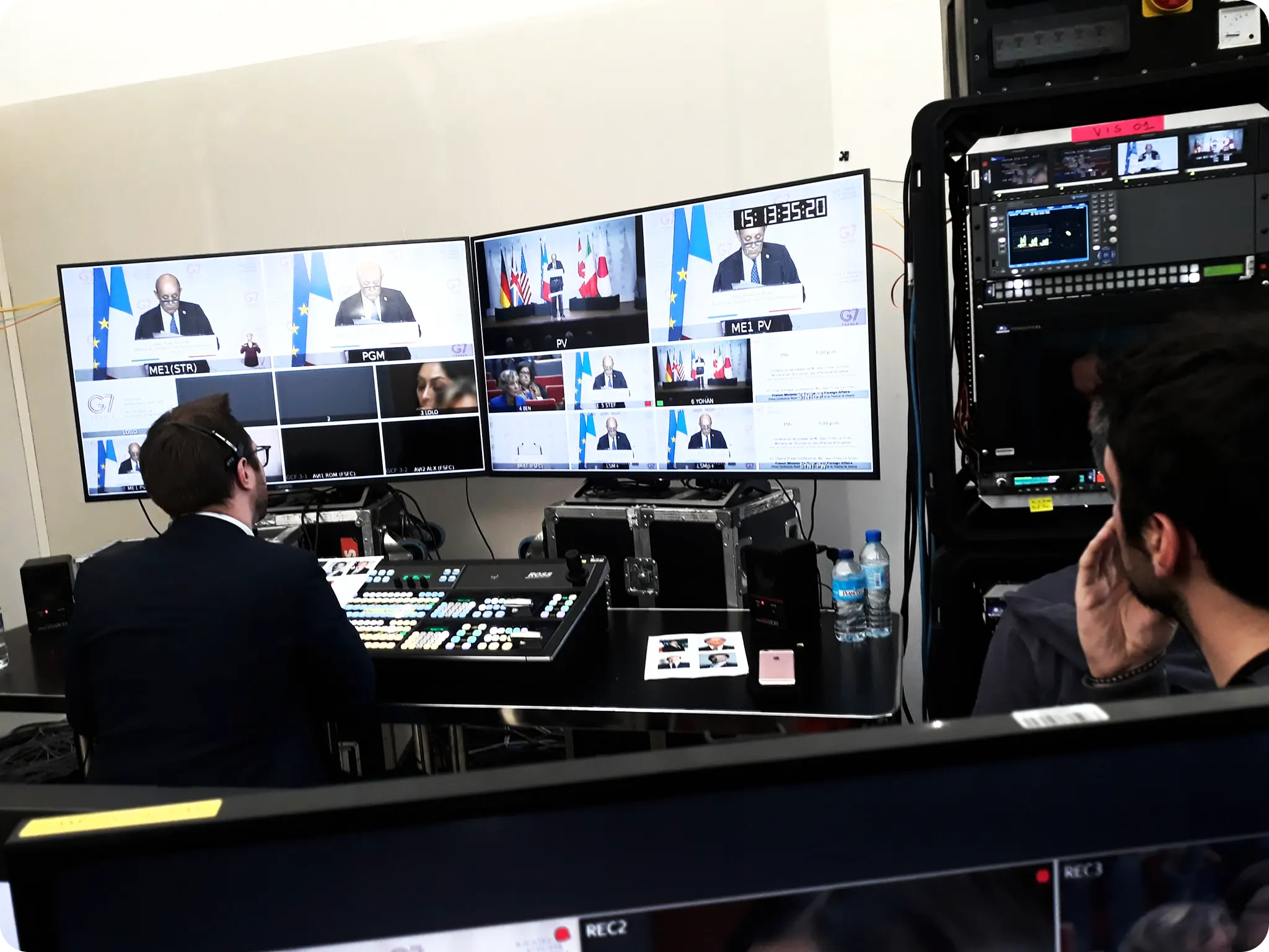 diffusion en direct - Prestation G7