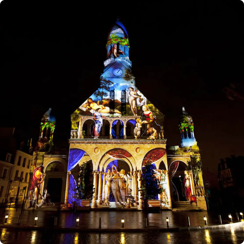 Mapping vidéo - Mairie d’Enghien les Bains